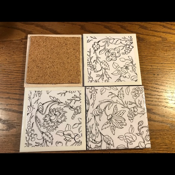 4 Tile Coasters - Picture 3 of 5